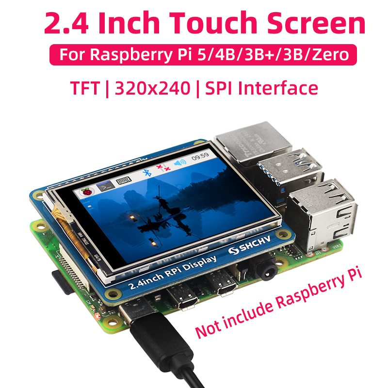 Turing Pi 2 - SHCHV Touch Screen da 2,4 pollici