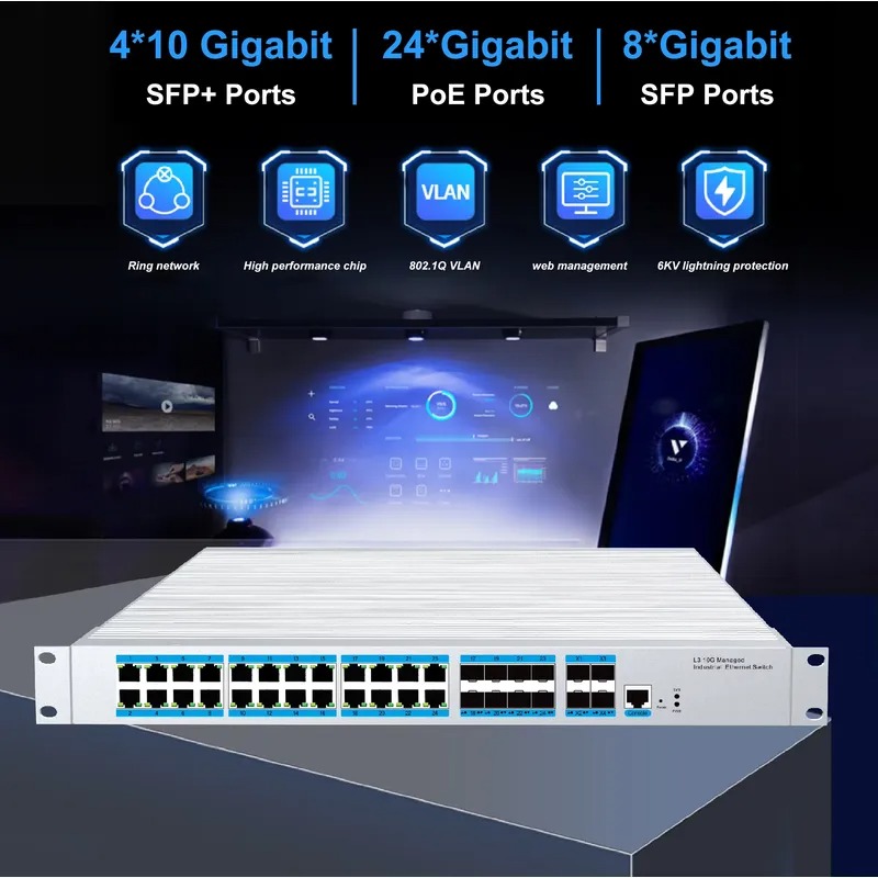 Switch di gestione industriale - Sfp+ 10G Managed Switch 8 Port recensione e prezzo