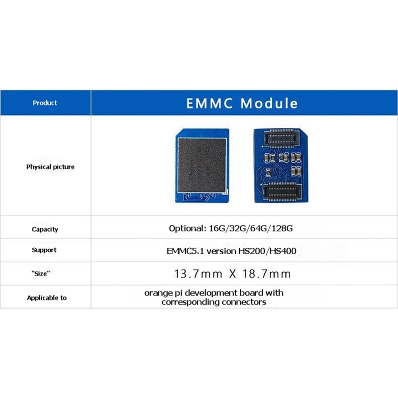 [B24B!】 Modulo EMMC da 32GB pe - Orange Pi 5 Plus 32Gb recensione e prezzo